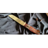 ЗОЛОТИЙ ПТАХ ІІ ніж ручної роботи майстерні VIKTOR KNIVES, купити замовити в Україні, сталь - М398, 63 HRC